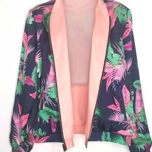 Gap Pineapple Cactus Reversible Bomber Jacket